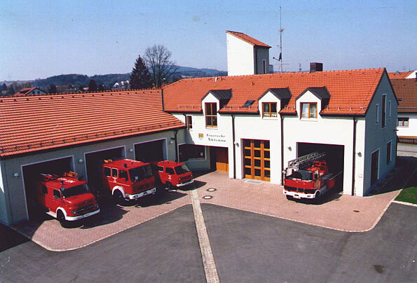 Nittenau fire station at about 1992