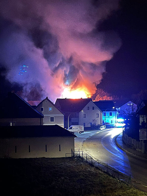 Brand Mehrfamilienhaus