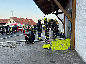 Brand Mehrfamilienhaus