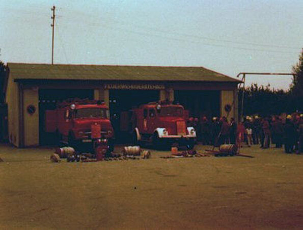 Feuerwehrgerätehaus Nittenau um 1975