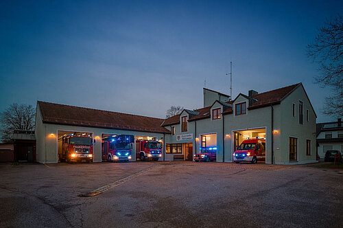 Nittenau fire station at 2023