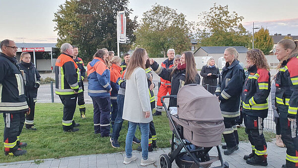 Putting up a "baby tree"