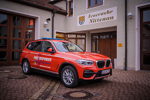 Freiwillige Feuerwehr Nittenau: First Responder - Fahrzeug, Beifahrerseite vorn