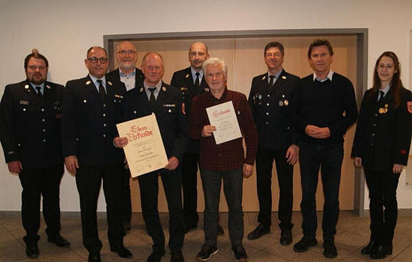 Ehrungen bei der Jahreshauptversammlung 2025