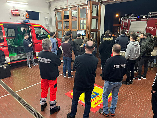 Vorstellung der Drohne der Freiwilligen Feuerwehr Bruck