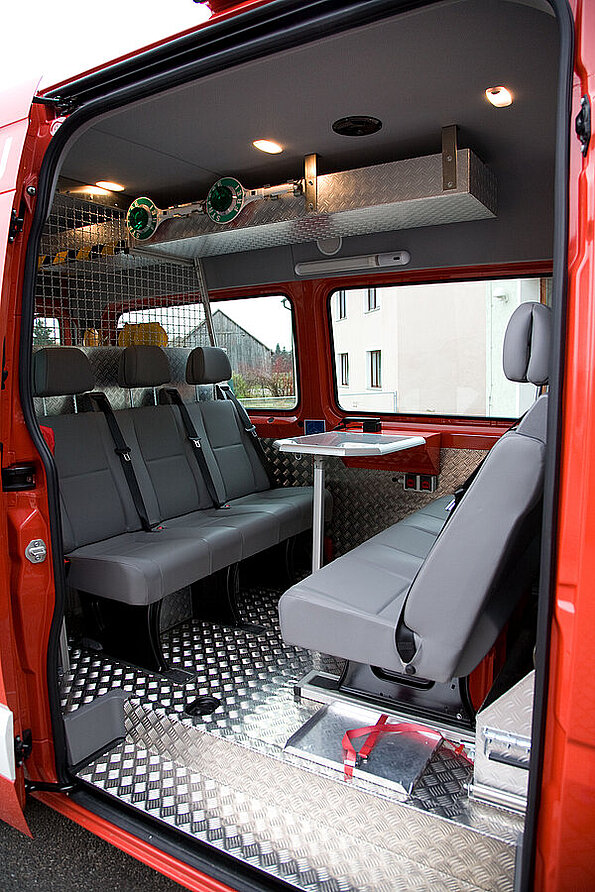 Nittenau Fire Department: MZF, passenger's cab