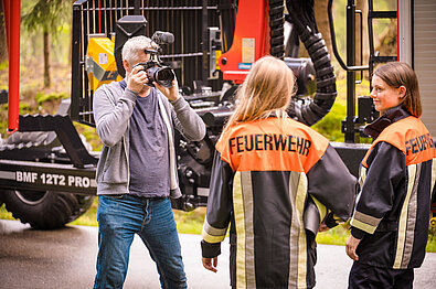 Nittenau Fire Department: videoshoot with BMF 12T2