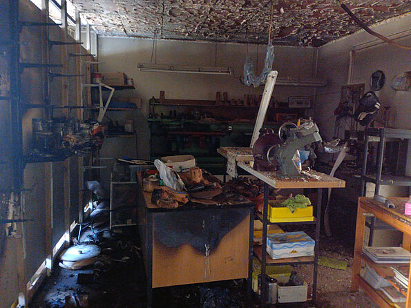 Nittenau Fire Department: fire in shoe store on 03/02/2023