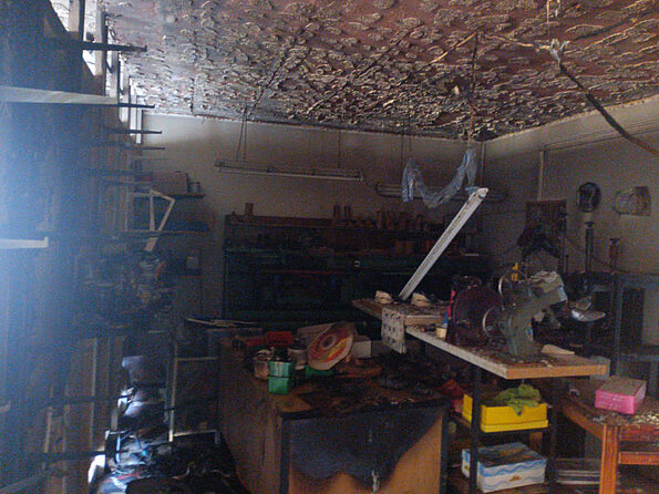 Nittenau Fire Department: fire in shoe store on 03/02/2023