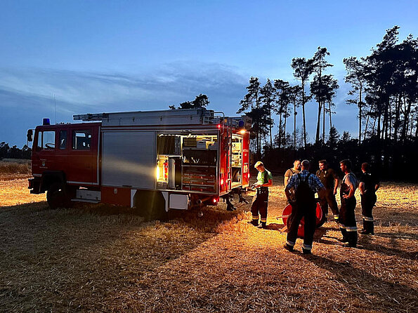 Großer Waldbrand am 11.07.2023