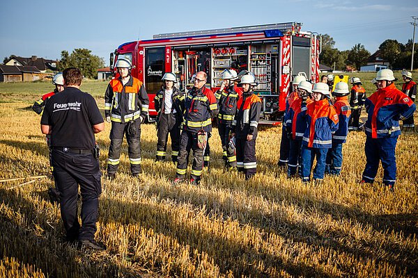 Ausbildung Waldbrandbekämpfung
