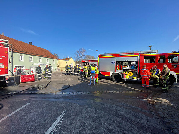 Feuerwehr Nittenau: Brand in Schuhgeschäft am 02.03.2023