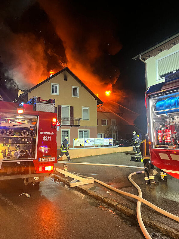 Brand Mehrfamilienhaus