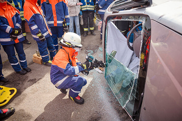 Schwerer Verkehrsunfall