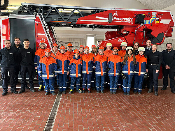 Gruppenfoto Jugendwissenstest November 2025