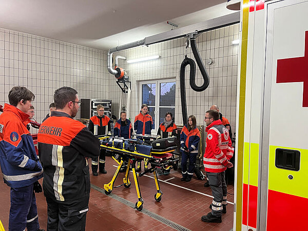 Ausbildung Zusammenarbeit Feuerwehr / Rettungsdienst