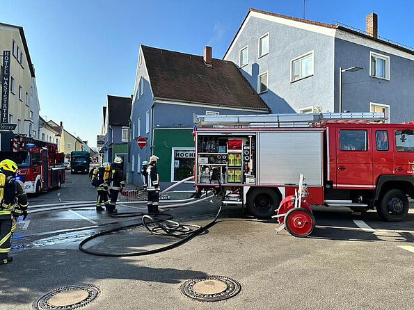 Nittenau Fire Department: fire in shoe store on 03/02/2023