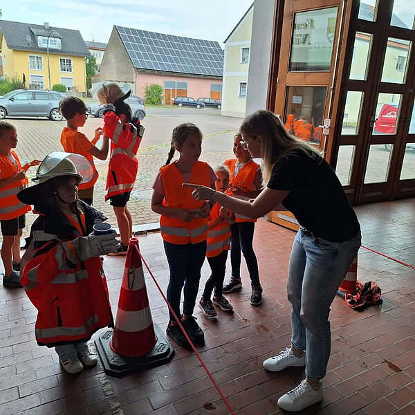 First group session of the Children's Fire Brigade