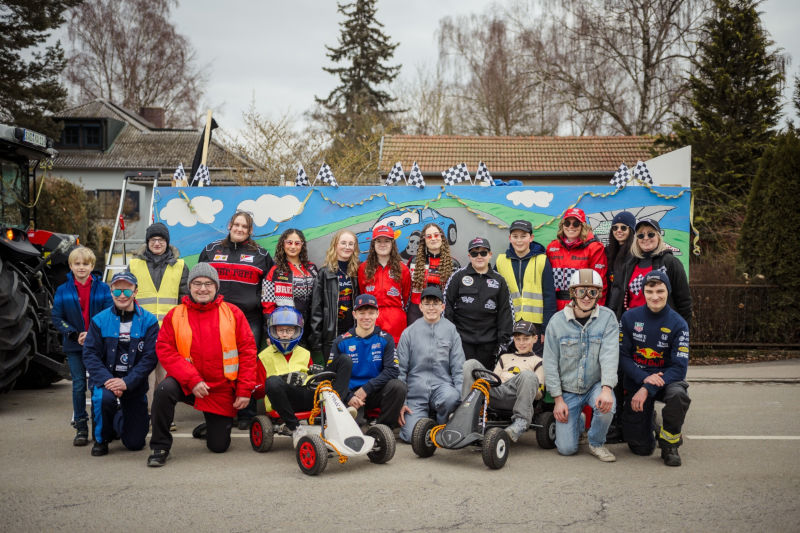 Participants of the carnival parade 2026
