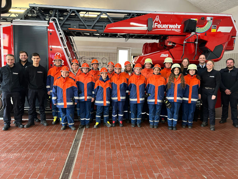 Gruppenfoto Jugendwissenstest November 2025