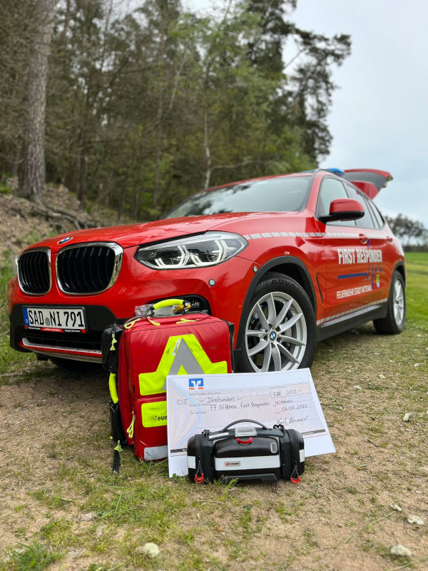 Donation by the VFD Neuhaus on 05/06/2023