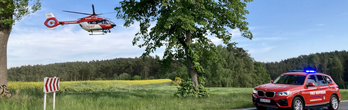 Header image First Responder / rescue helicopter Christoph Regensburg